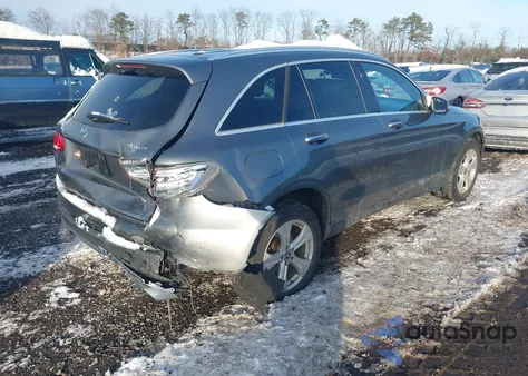 2018 Mercedes-Benz Glc 300 4Matic из США, поврежденный, VIN WDC0G4KB0JV040272